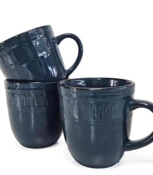 Mugs en céramique Petrol Home Essentials - 400ML